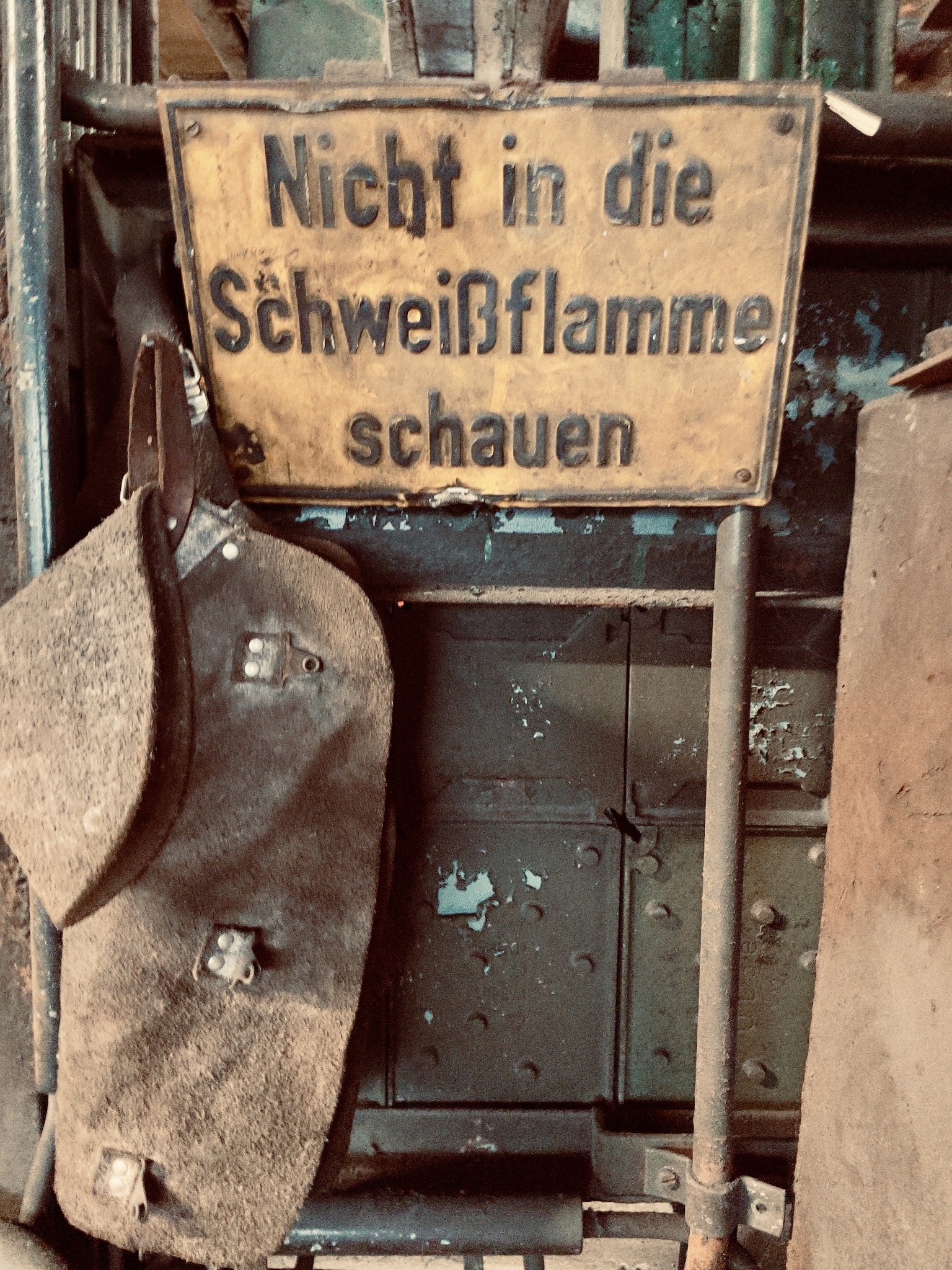 Zeche Zollverein - Hinweisschild